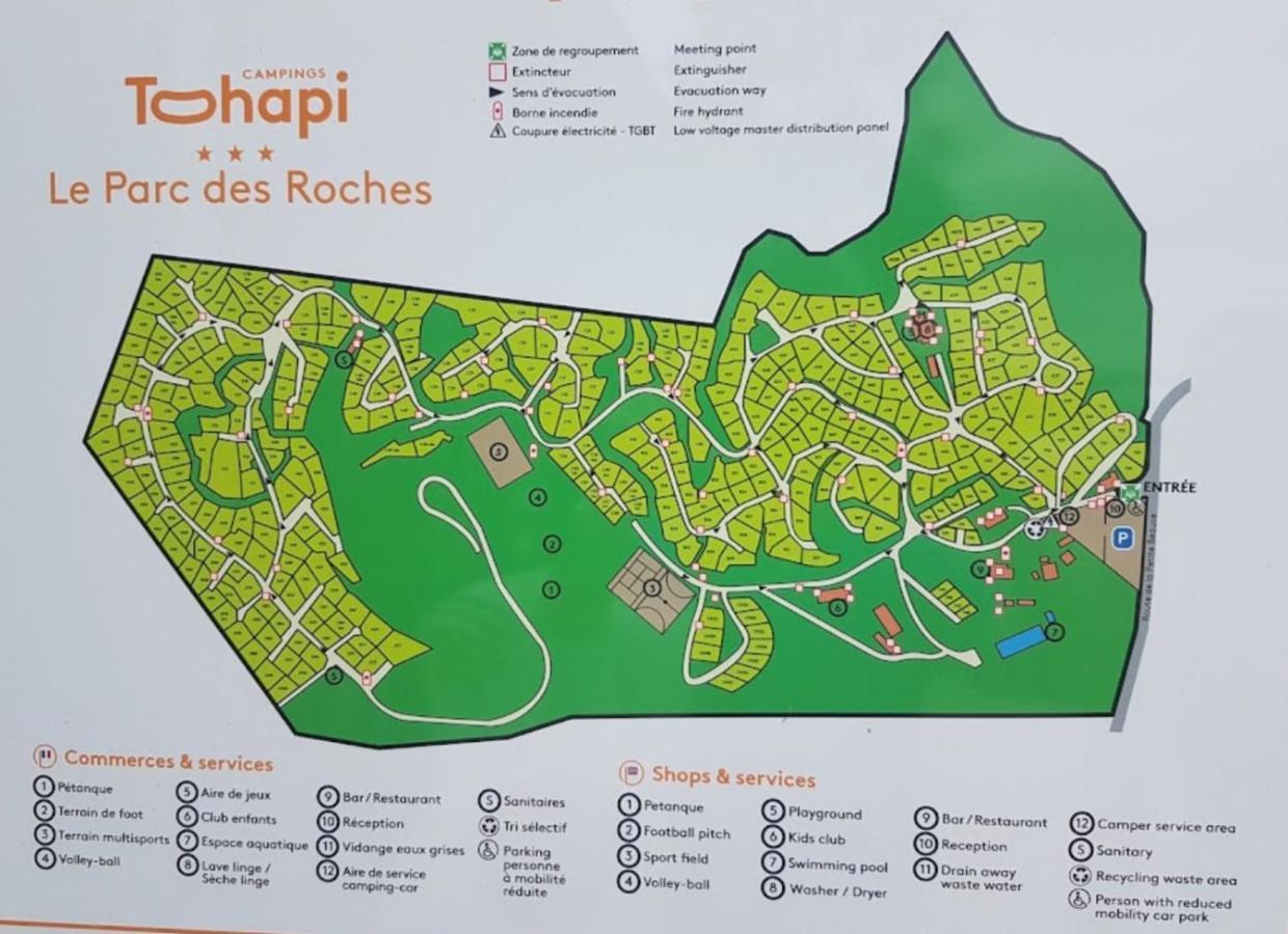 Camping Marvilla Parks -Parc Des Roches 91530 Saint-Chéron 外观 照片